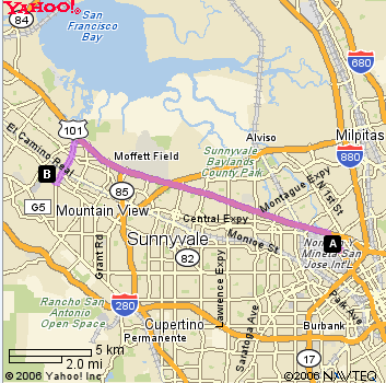 San Jose Airport to Hotel